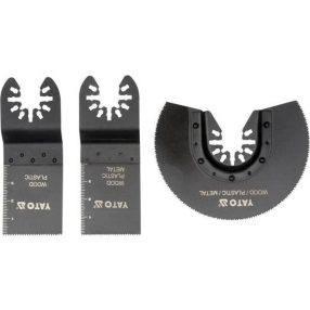   YATO YT-34691 Multiszerszám penge készlet Fa/Műanyag/Fém 3db/cs (34691)