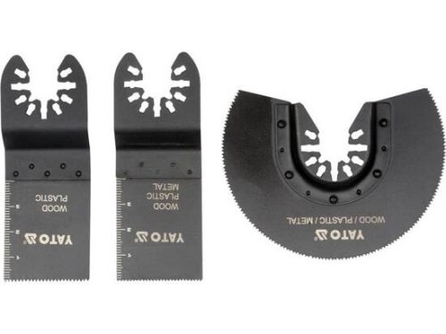 YATO YT-34691 Multiszerszám penge készlet Fa/Műanyag/Fém 3db/cs (34691)