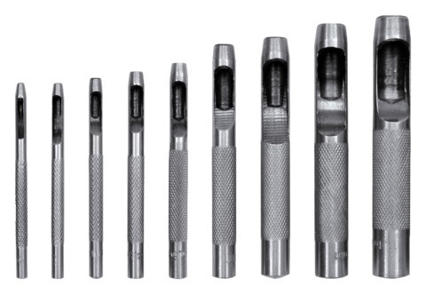 YATO YT-3590 Bőrlyukasztó készlet 9 részes  2,5-10mm (3590)