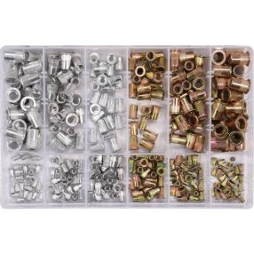 YATO YT-36480 Szegecsanya készlet 150db M3-10 ALU és RÉZ