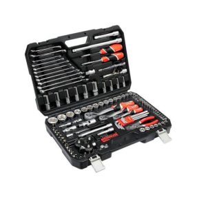   YATO YT-38875 Dugókulcs készlet 1/4" 3/8" 1/2" 126 részes