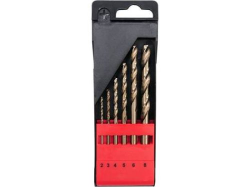 YATO YT-41602 6 részes CO-HSS fúrókészlet 2-8mm