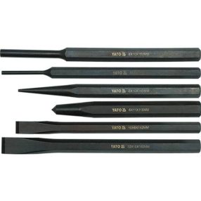 YATO YT-4712 Véső-lyukasztó készlet 6 részes
