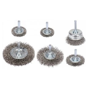   YATO YT-47593 Csapos körkefe és fazékkefe inox készlet 6 részes