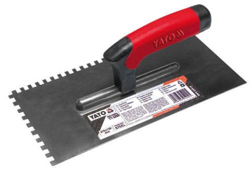 YATO YT-5202 Fogazott glettvas 6x6mm 270x130mm (5202)
