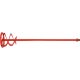 YATO YT-55031 Habarcs keverő M14 befogás 120x600mm (55031)