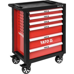 YATO YT-55299 Szerszámos kocsi üres 6 fiókos (55299)