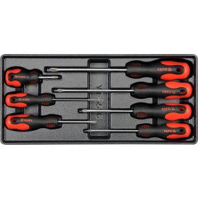   YATO YT-5536 Fiókbetét 5530-hoz: kereszt csavarhúzók 7 részes