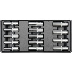   YATO YT-5539 Fiókbetét 5530-hoz: 1/2" hosszított dugókulcs készlet 14 részes