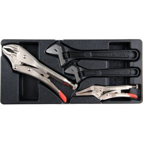   YATO YT-55444 Fiókbetét 5530-hoz: fogók és állítható svédkulcs 4 részes