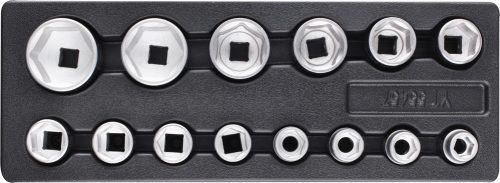 YATO YT-55457 Fiókbetét 5530-hoz: 3/4" dugókulcs készlet 14 részes