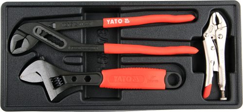 YATO Fogó klt. 3 részes (fiókbetét) YATO YT-55473