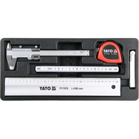   YATO YT-55474 Fiókbetét 5530-hoz: mérőszerszám készlet 5 részes