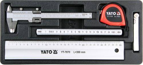 YATO Mérőeszköz klt. 5 részes (fiókbetét) YATO YT-55474