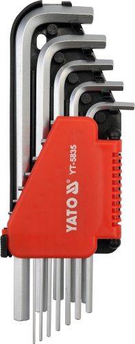 YATO YT-5835 Imbuszkulcs készlet 1/16"-3/8" 12 részes