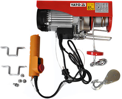 YATO YT-5905 Elektromos csörlő 1050W 300kg/11m 600kg/5.5m (5905)