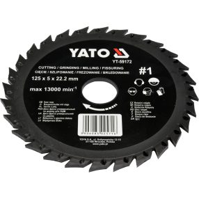 YATO YT-59172 Marótárcsa 125mm