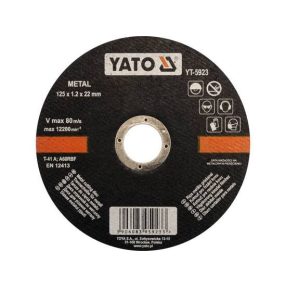 YATO YT-5923 Fémvágó tárcsa 125x1.2x22mm (5923)