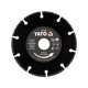 YATO YT-59760 Vágótárcsa fához 125 mm (59760)