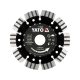 YATO YT-59900 Gyémántvágótárcsa szegmentált 125mm betonhoz (59900)