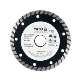 YATO YT-6023 Gyémánt tárcsa turbo 125mm