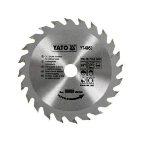   YATO YT-6050 Körfűrésztárcsa (fa) 130x16x2,8mm T24 (6050)