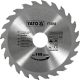 YATO YT-6056 Körfűrésztárcsa (fa) 160x30x2,8mm T24 (6056)