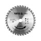 YATO YT-60622 Körfűrésztárcsa (fa) 185x20x1,5mm T36 (60622)