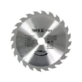   YATO YT-6070 Körfűrésztárcsa (fa) 250x30x3,2mm T24 (6070)