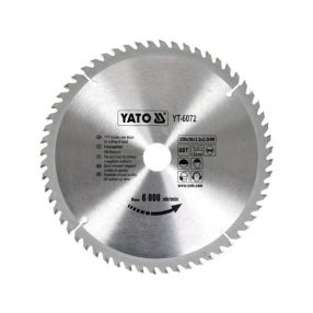   YATO YT-6072 Körfűrésztárcsa (fa) 250x30x3,2mm T60 (6072)