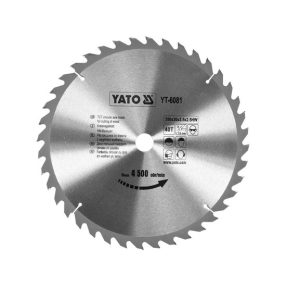   YATO YT-6081 Fűrésztárcsa fához 350 x 30 x 2,5 mm / 40T (6081)