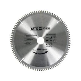   YATO YT-6095 Körfűrésztárcsa (alu) 250x30x3,0mm T100 (6095)