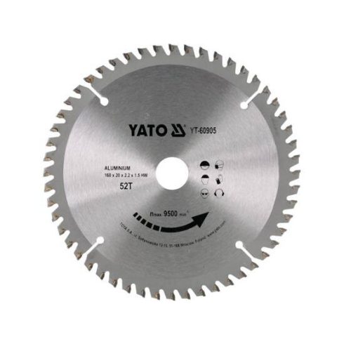 YATO 6097 Körfűrész tárcsa Alu-hoz 300 x 30 Z100 YT-6097