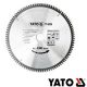 YATO Fűrésztárcsa alumíniumhoz 350mm YATO YT-6099