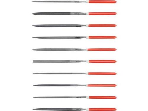 YATO YT-6165 Tűreszelő készlet fémhez 5x180x85mm 10 részes (6165)