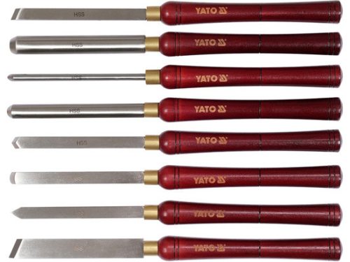 YATO YT-62780 Faesztergakés készlet 8 részes