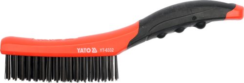 YATO YT-6332 Drótkefe 260mm 4 soros (6332)