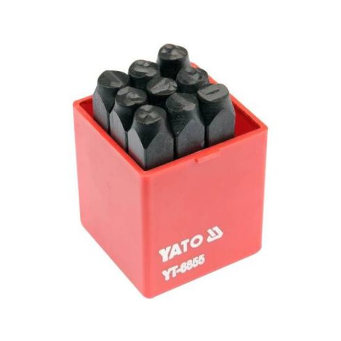 YATO 6855 Számbeütő készlet 9 részes YT-6855