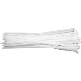   YATO YT-70632 Kábelkötegelő 350x7,6 mm, fehér, 50 db/csomag