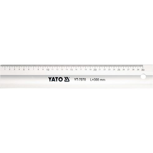 YATO 7070 Alumínium vonalzó 300mm YT-7070