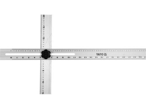 YATO YT-70791 Alumínium állítható szögű vonalzó 600x360mm