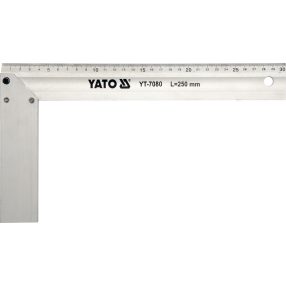 YATO YT-7080 Asztalos derékszög aluminium 250mm