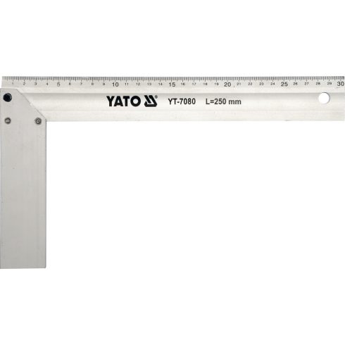 YATO 7080 Asztalos derékszög Alumínium 250mm YT-7080