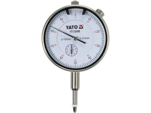 YATO YT-72450 Analóg indikátor óra 0-10/ 0,01 mm mágneses