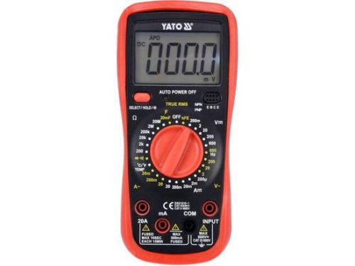 YATO YT-73083 Digitális multiméter 0-600V / 0-20A / 0-20M?