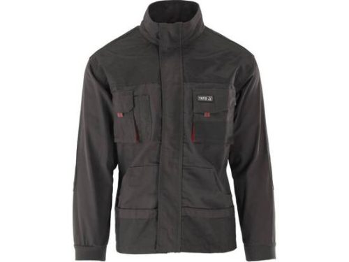 YATO YT-80142 BASALT munkavédelmi kabát fekete-piros L