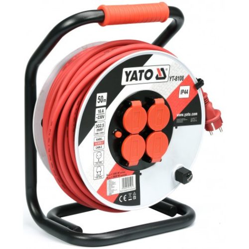 YATO YT-8108 Kábeldob 3x2,5 mm 50 m IP 44 (8108)