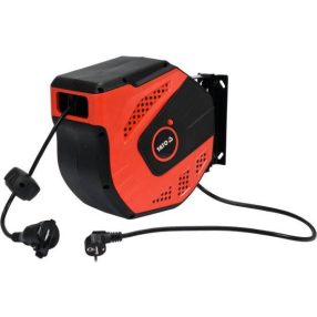   YATO YT-81221 Automata kábeldobos hosszabbító 20+1m IP34 (81221)