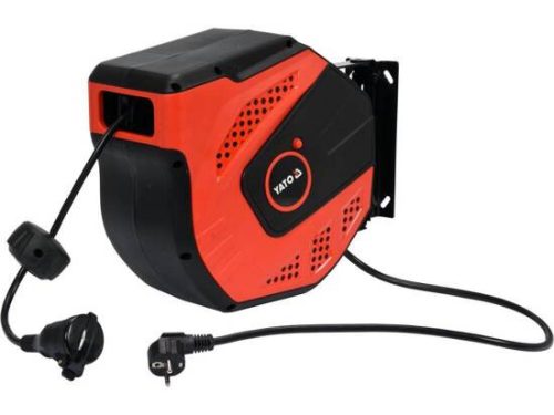 YATO YT-81221 Automata kábeldobos hosszabbító 20+1m IP34