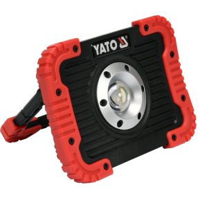   YATO YT-81820 LED reflektor 10W tölthető 3.7V 4400mAh (Powerbank)